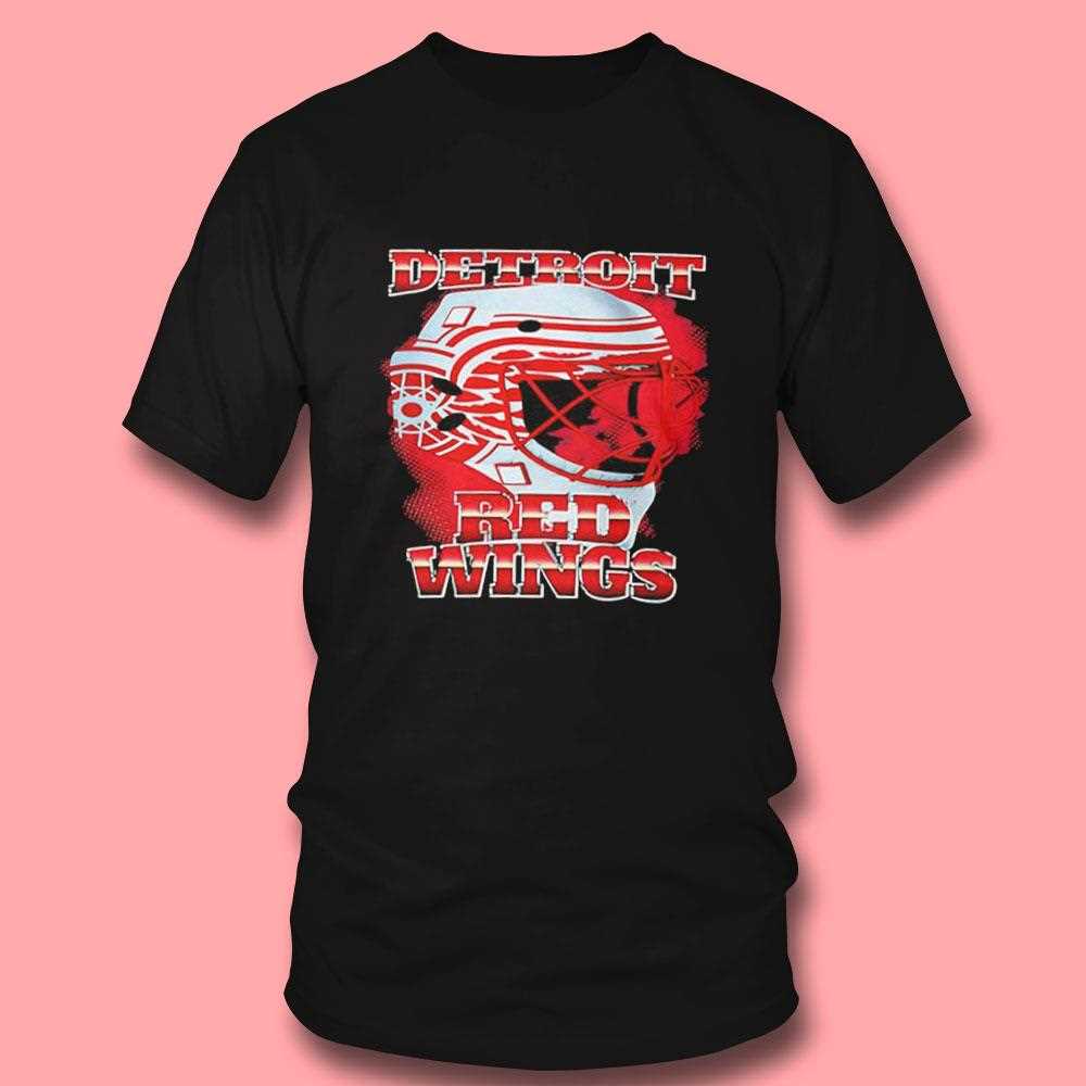 Detroit Red Wings Helmet Tee Detroit Red Wings Helmet Tee