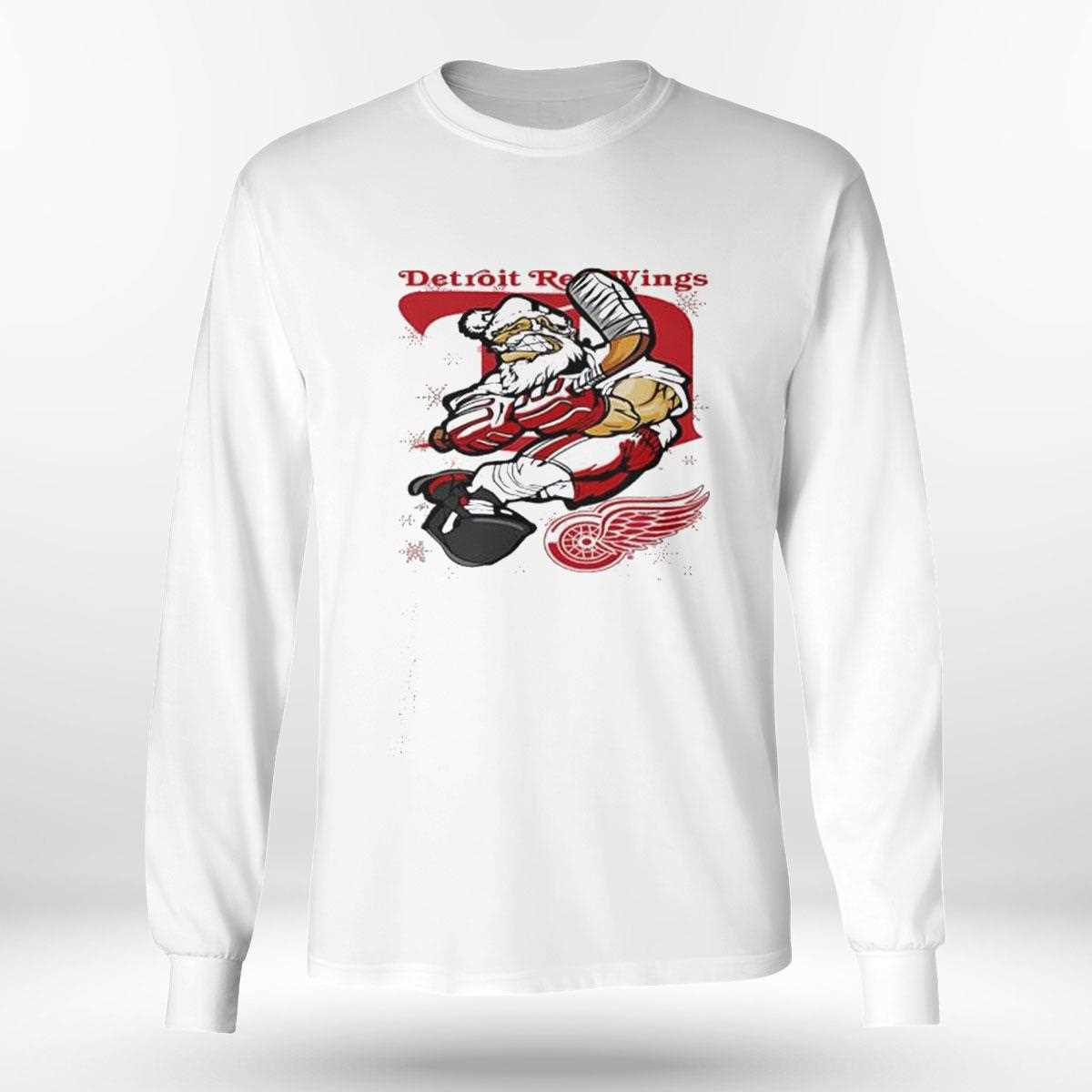 Detroit Red Wings Santa Shirt Detroit Red Wings Santa Shirt