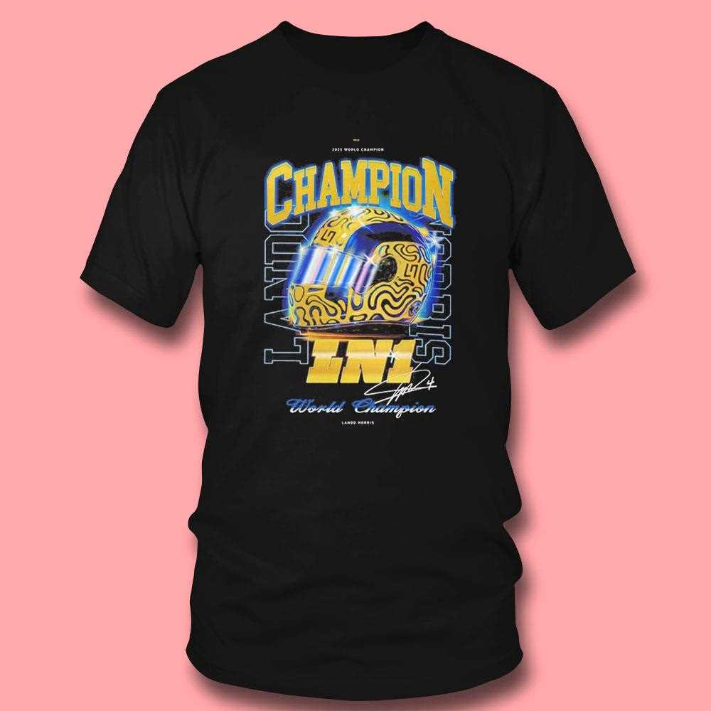Formula 1 2025 Drivers World Champion Tee Formula 1 2025 Drivers World Champion Tee