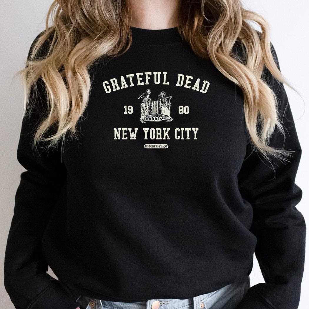 Grateful Dead New York City 1980 Tee Grateful Dead New York City 1980 Tee