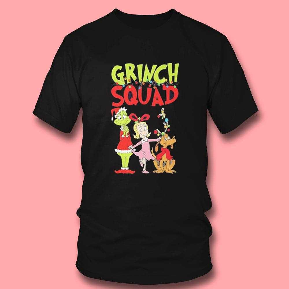 Grinch Squad Shirt Retro Christmas Tee Grinch Squad Shirt Retro Christmas Tee