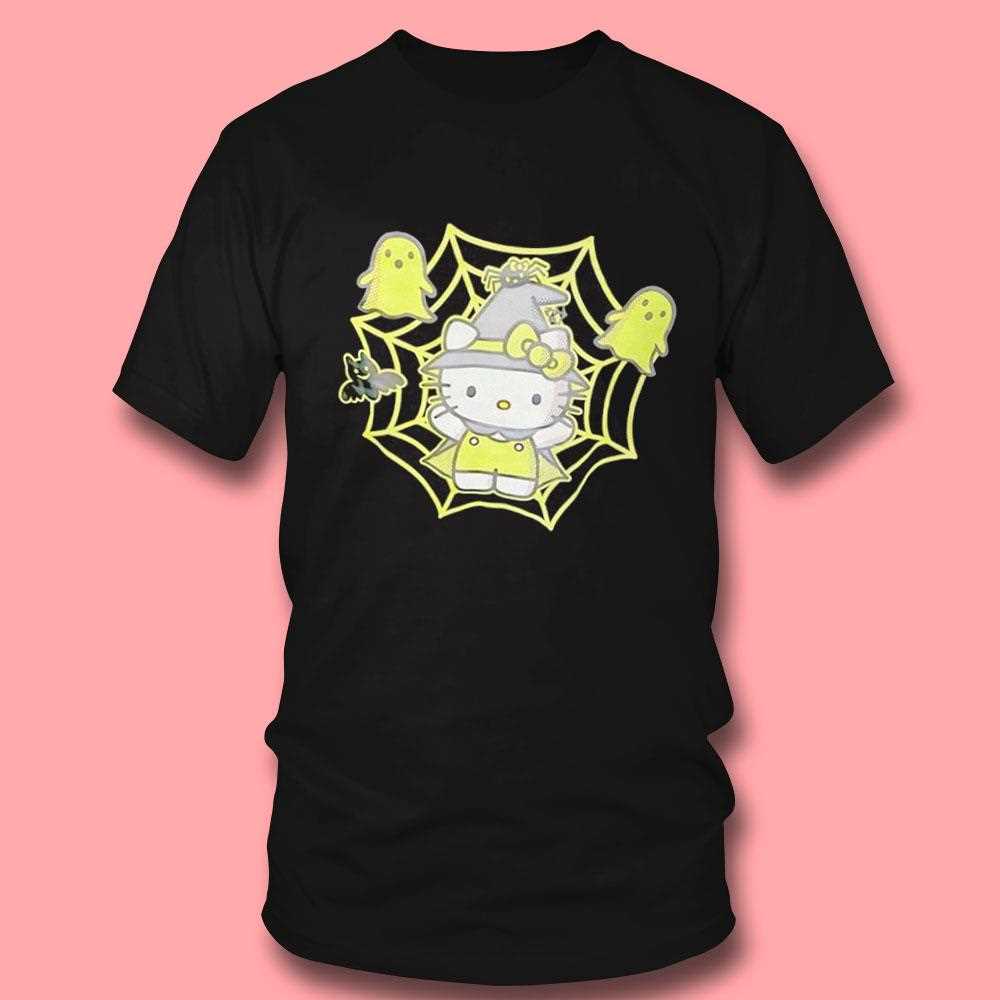 Hello Kitty Halloween Spider Web Tee Hello Kitty Halloween Spider Web Tee