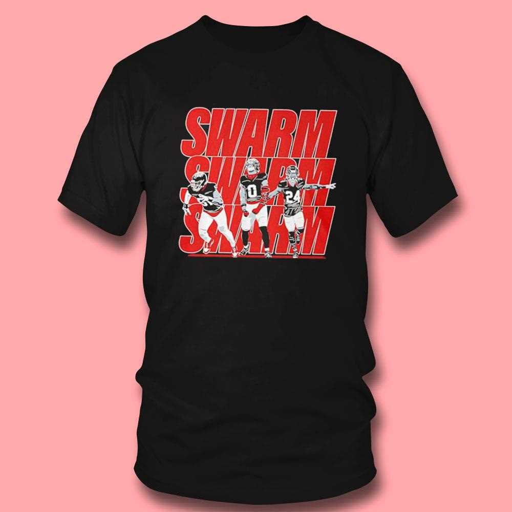 Houston Texans Will Anderson Jr Azeez Al-shaair And Derek Stingley Jr Swarm Shirt Houston Texans Will Anderson Jr Azeez Al-shaair And Derek Stingley Jr Swarm Shirt