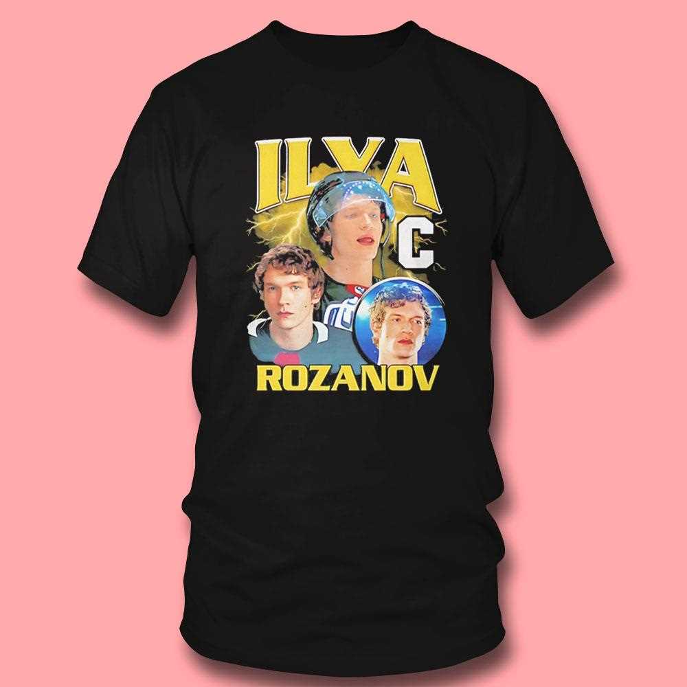 Ilya Rozanov Rival Hockey Show Rap Tee Ilya Rozanov Rival Hockey Show Rap Tee