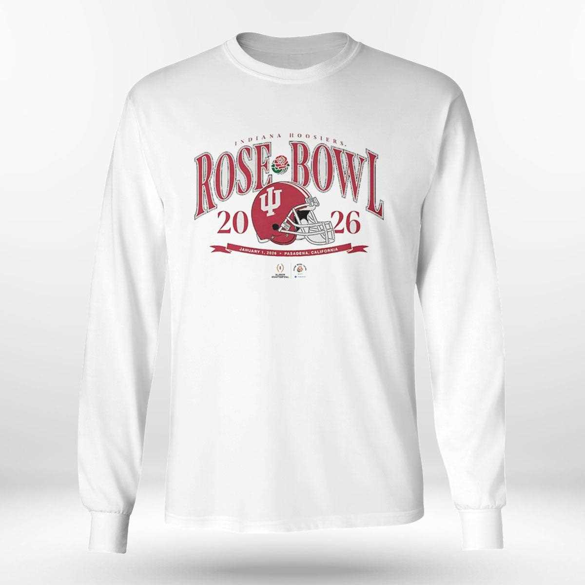 Indiana Hoosiers 2026 Rose Bowl Tee Indiana Hoosiers 2026 Rose Bowl Tee