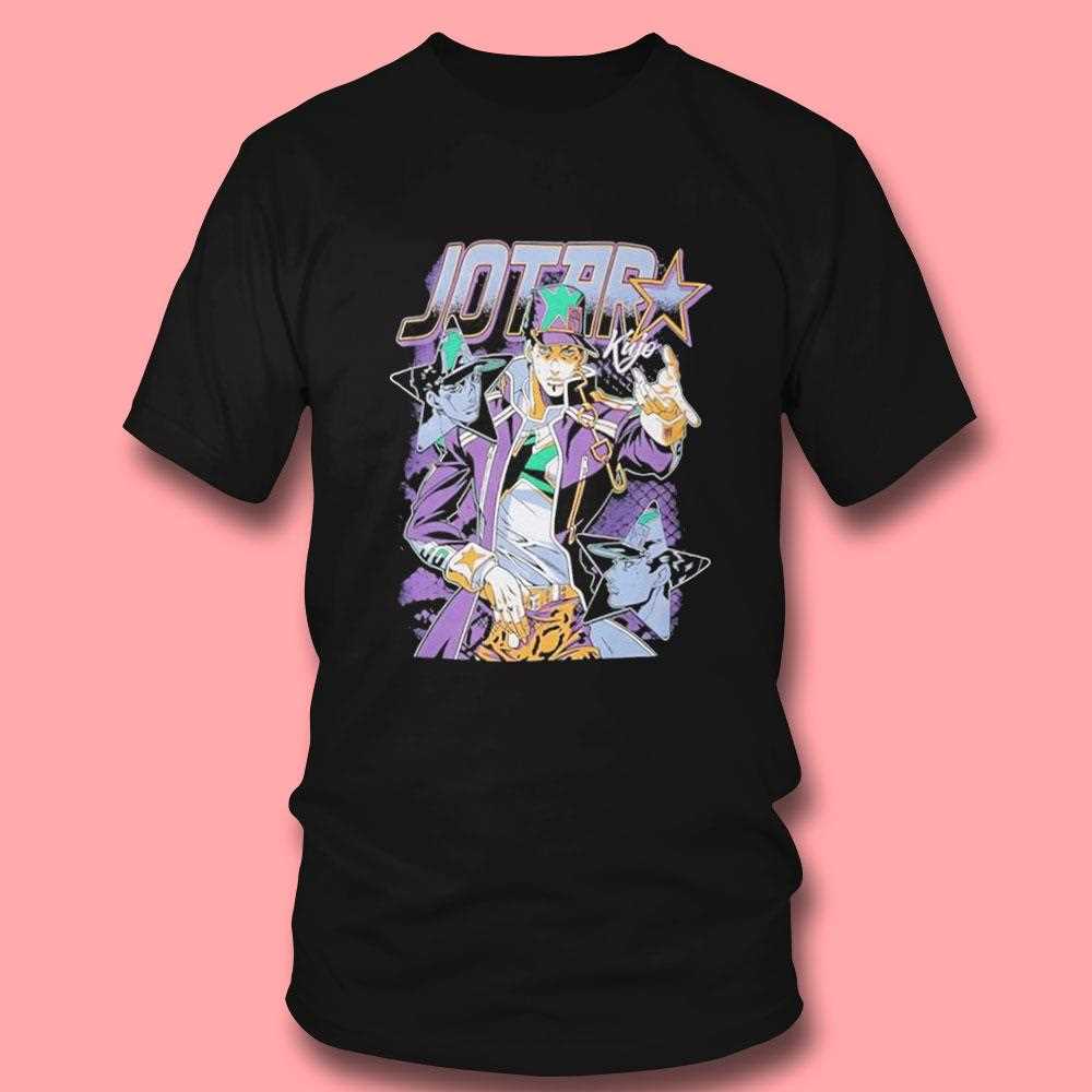 Jojos Bizarre Adventure Jotaro Kujo Collage Stylish Tee Jojos Bizarre Adventure Jotaro Kujo Collage Stylish Tee