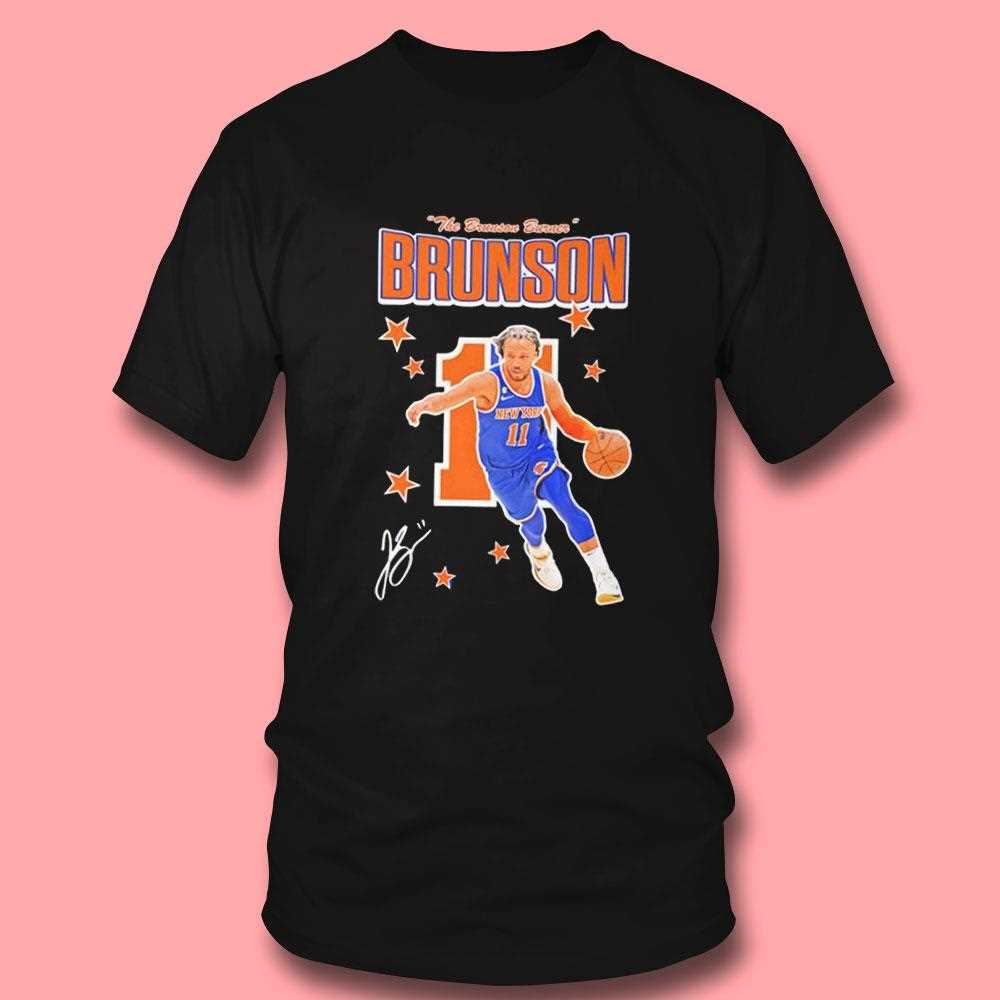 King Of New York Jalen Brunson #11 Basketball Fan Tee King Of New York Jalen Brunson #11 Basketball Fan Tee
