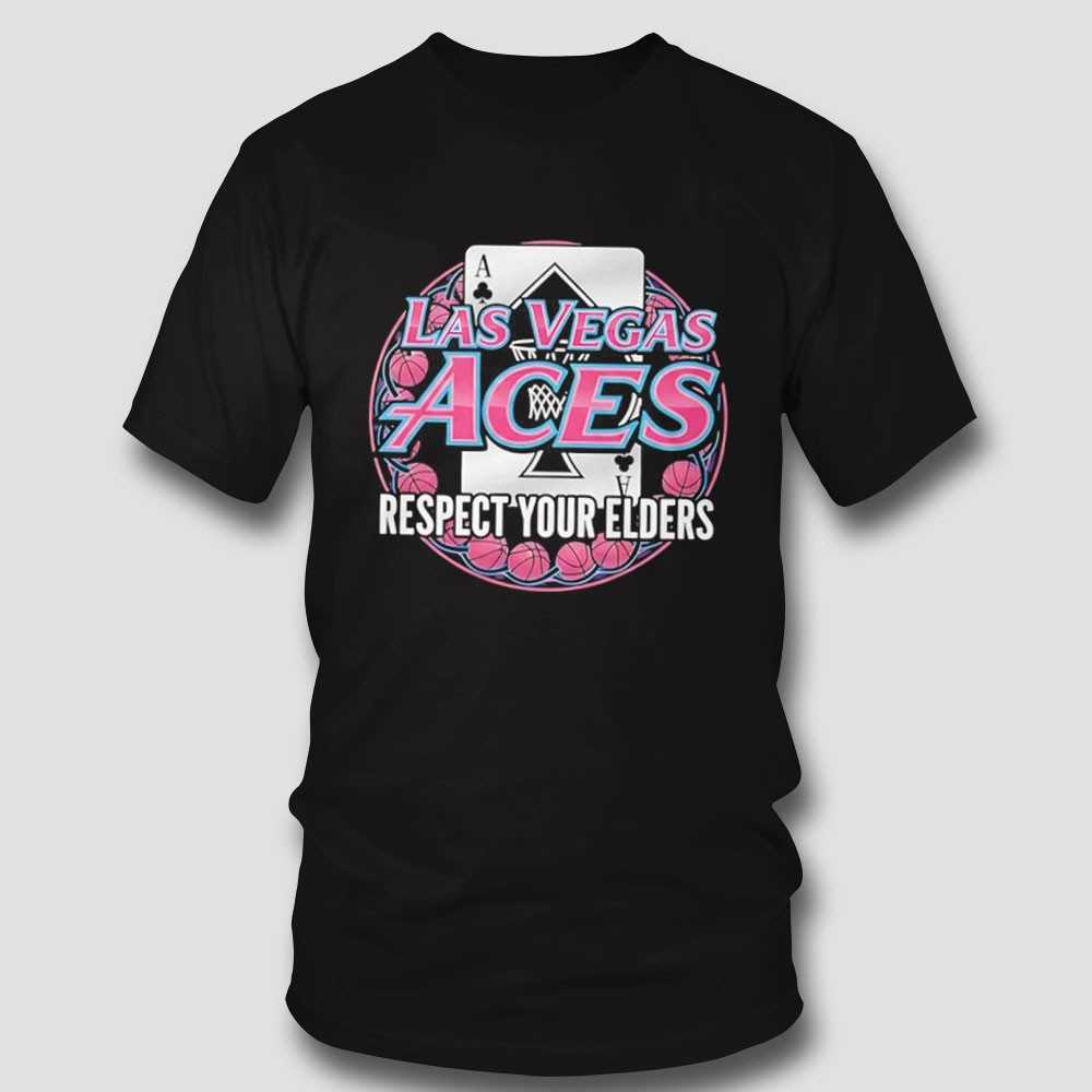 Las Vegas Aces Respect Your Elders Tee Las Vegas Aces Respect Your Elders Tee