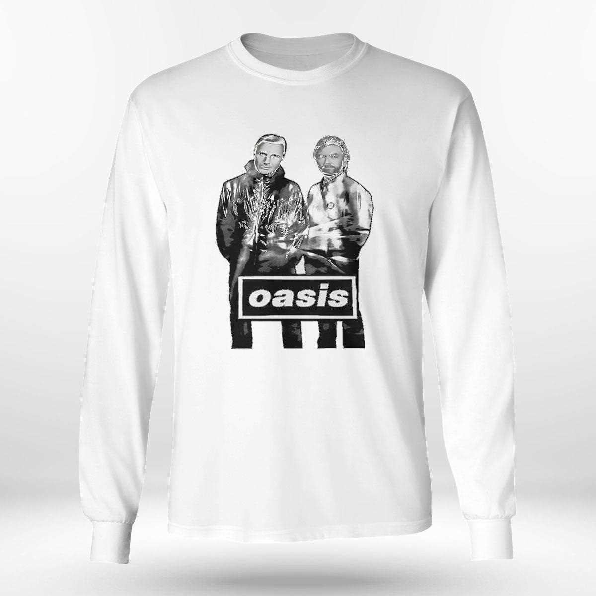 Liam Neeson And Noel Edmonds Oasis Tee Liam Neeson And Noel Edmonds Oasis Tee