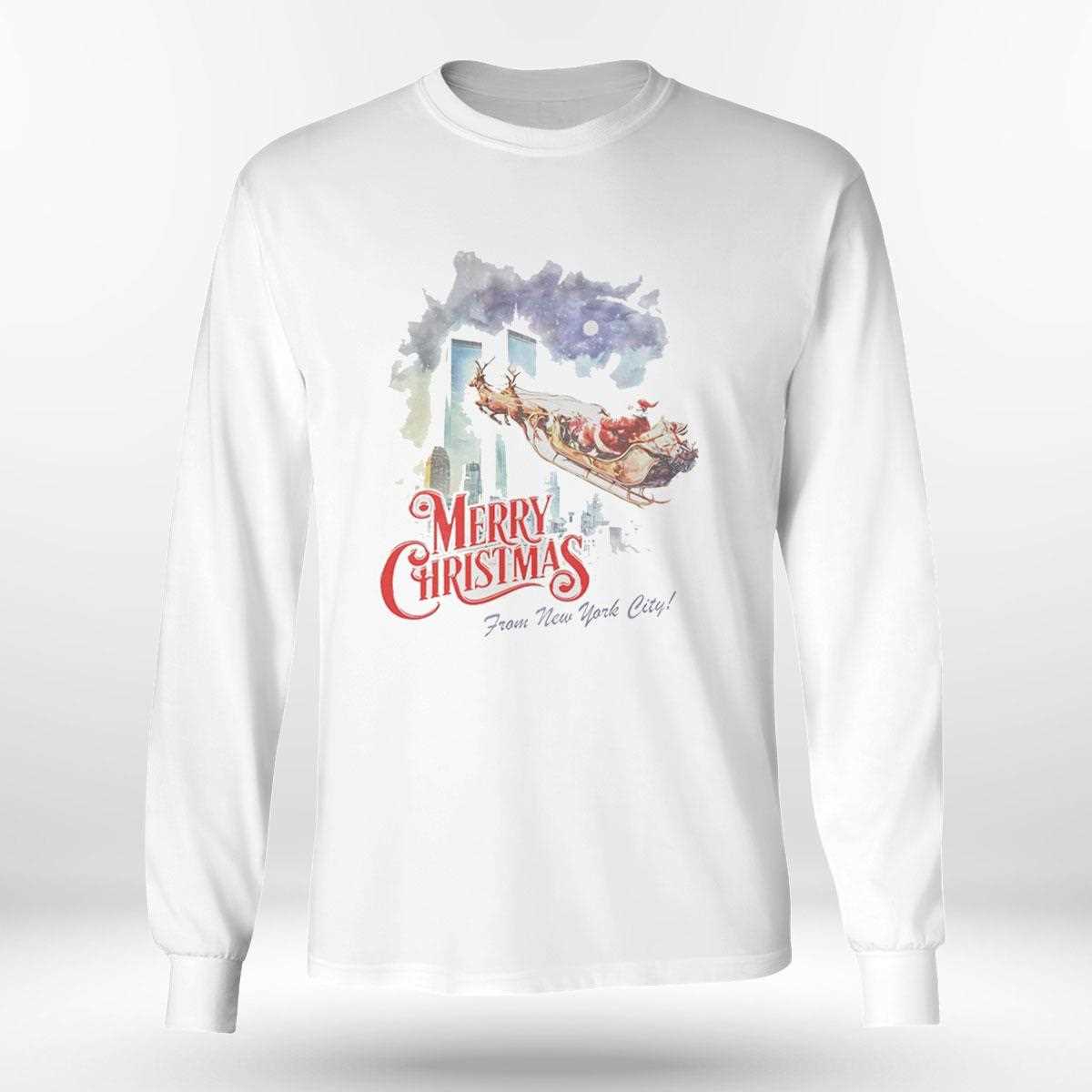 Merry Christmas From New York City Tee Merry Christmas From New York City Tee
