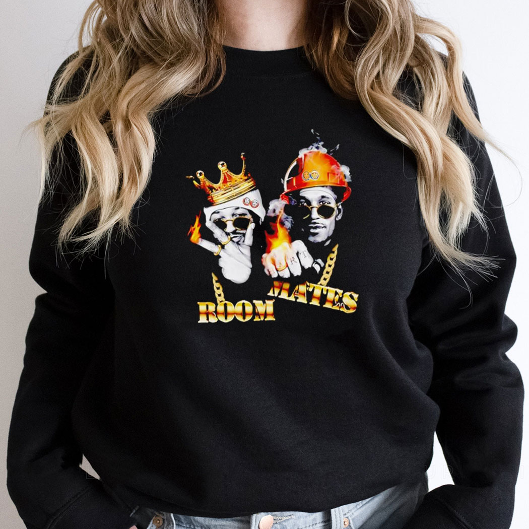 New York Knicks Jalen Brunson Room Mates Tee New York Knicks Jalen Brunson Room Mates Tee