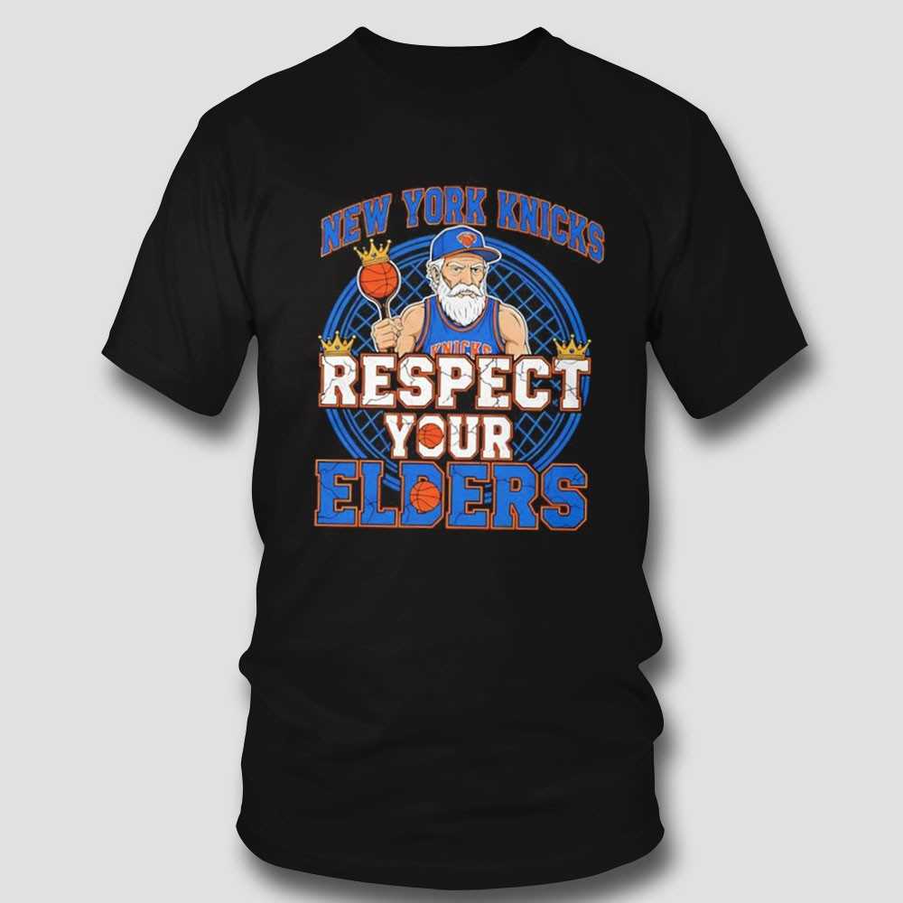 New York Knicks Respect Your Elders Tee New York Knicks Respect Your Elders Tee