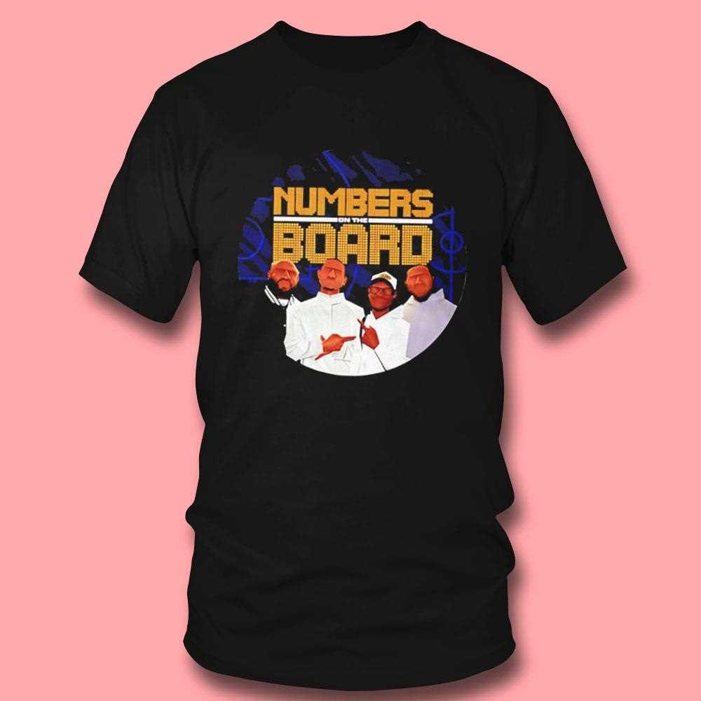 Numbers On The Board Nba Tee Numbers On The Board Nba Tee