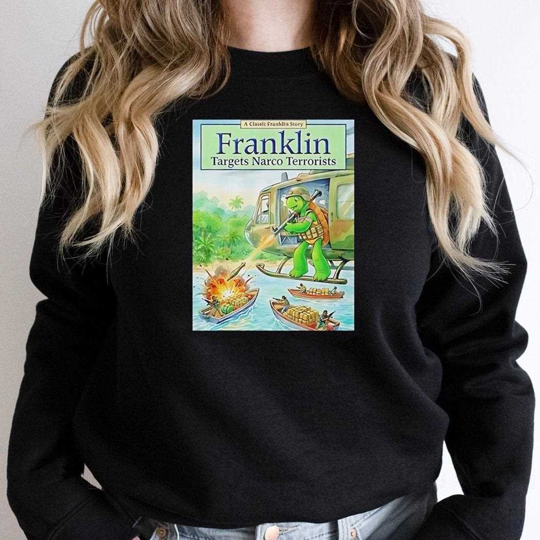 Pete Hegseth Franklin Targets Narco Terrorists Tee Pete Hegseth Franklin Targets Narco Terrorists Tee