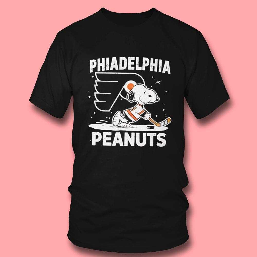 Philadelphia Flyers Snoopy Peanuts 2026 Tee Philadelphia Flyers Snoopy Peanuts 2026 Tee
