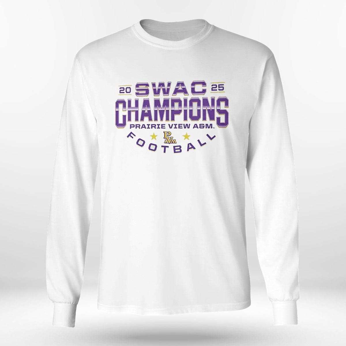 Prairie View A&m Panthers 2025 Swac Champions Tee Prairie View A&m Panthers 2025 Swac Champions Tee