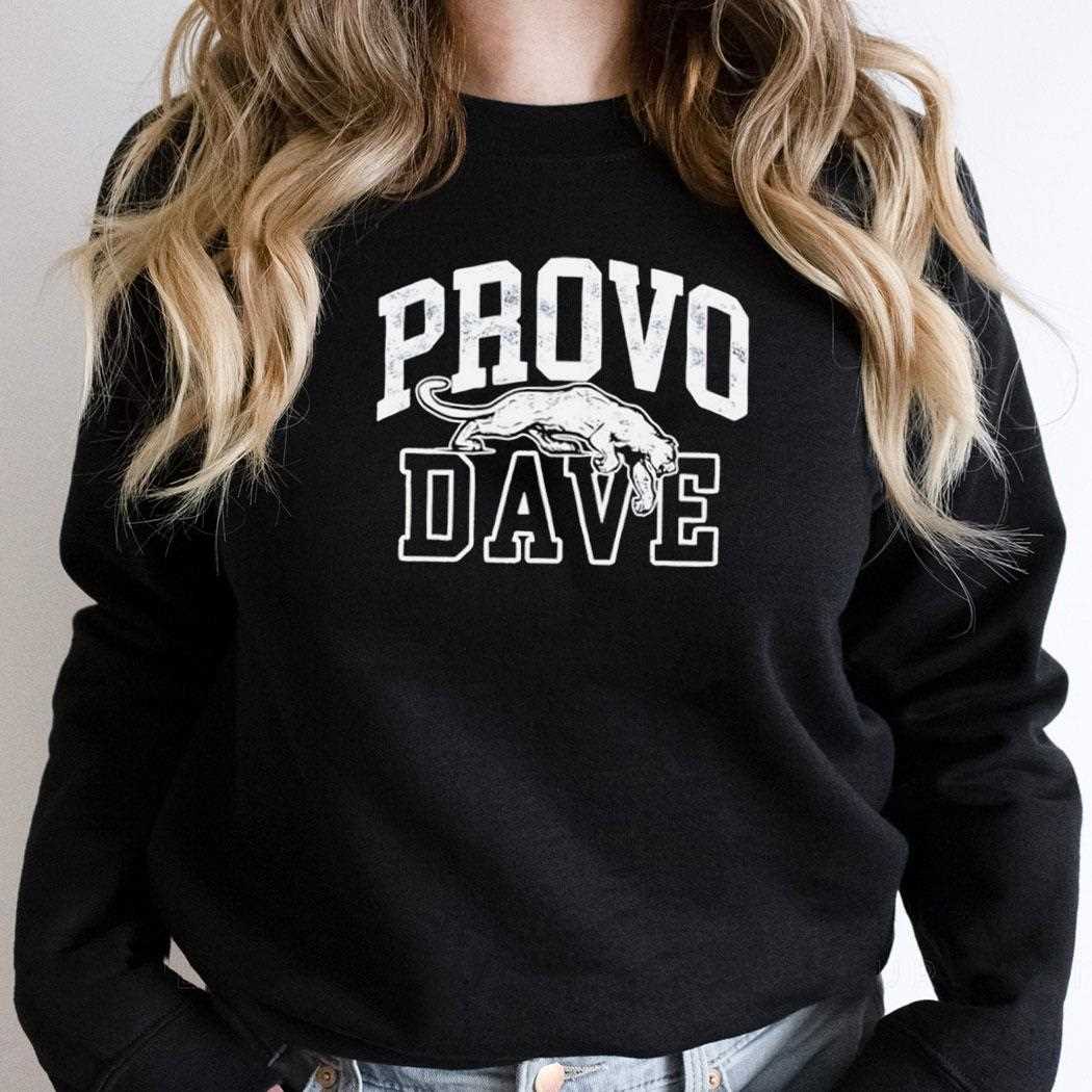Provo Dave Panther Logo Tee Provo Dave Panther Logo Tee