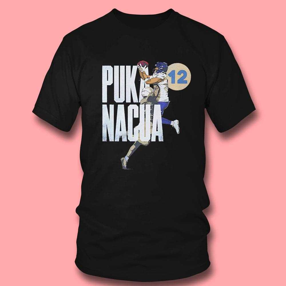 Puka Nacua Los Angeles Rams Graphic Tee Puka Nacua Los Angeles Rams Graphic Tee