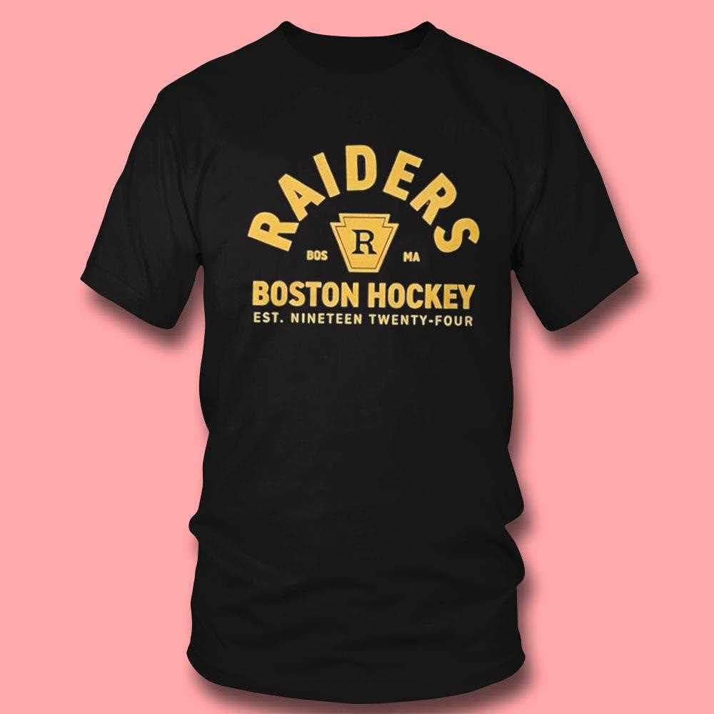 Raiders Boston Hockey Rozanov 81 Tee Raiders Boston Hockey Rozanov 81 Tee