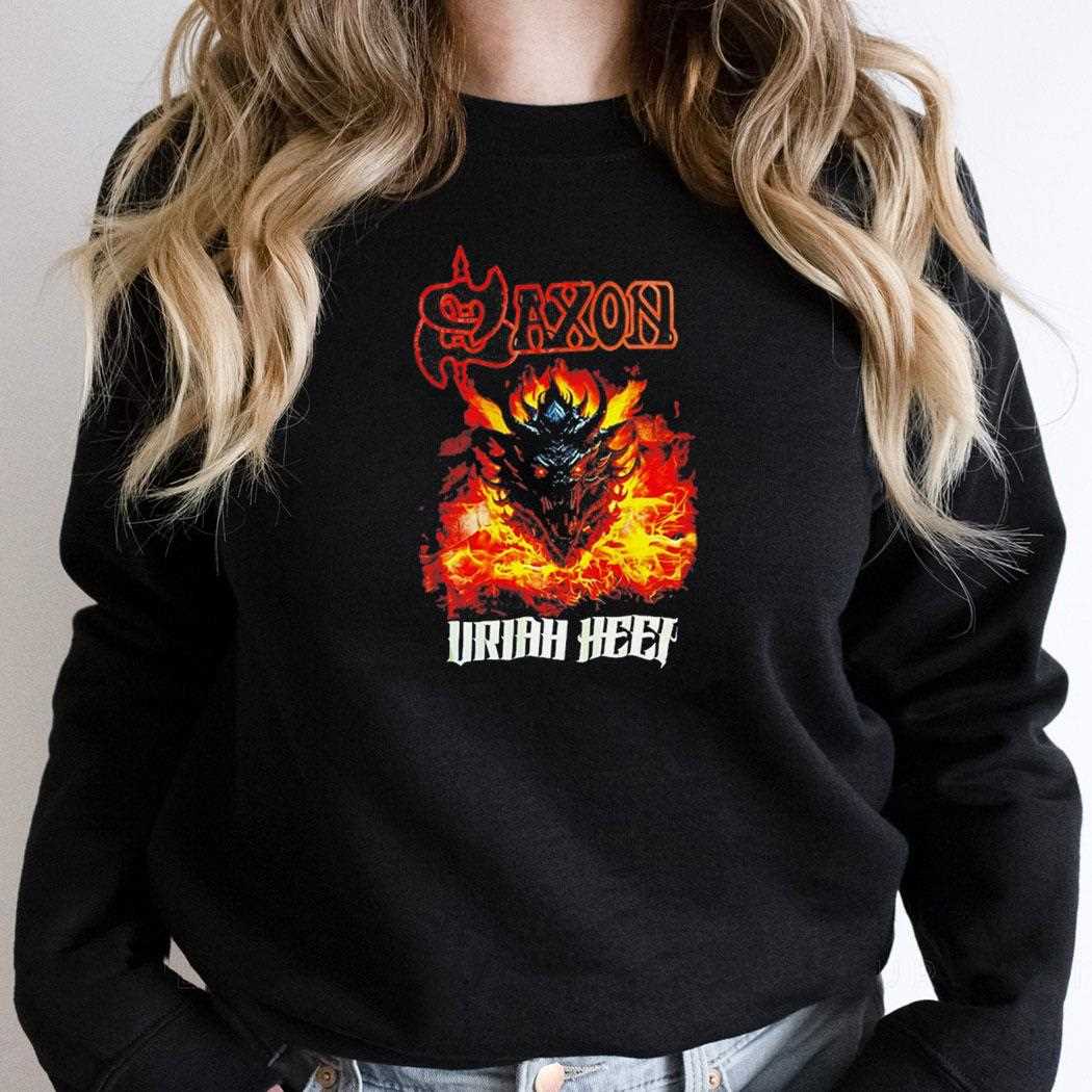 Saxon Uriah Heep Tee Saxon Uriah Heep Tee