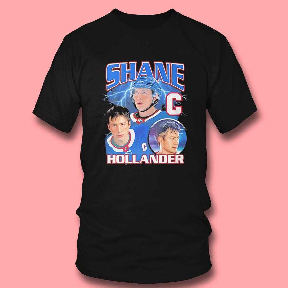 Shane Hollander Rival Hockey Show Rap Tee Shane Hollander Rival Hockey Show Rap Tee