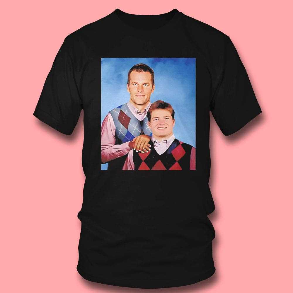 Step Brothers Brady And Maye New England Football Tee Step Brothers Brady And Maye New England Football Tee