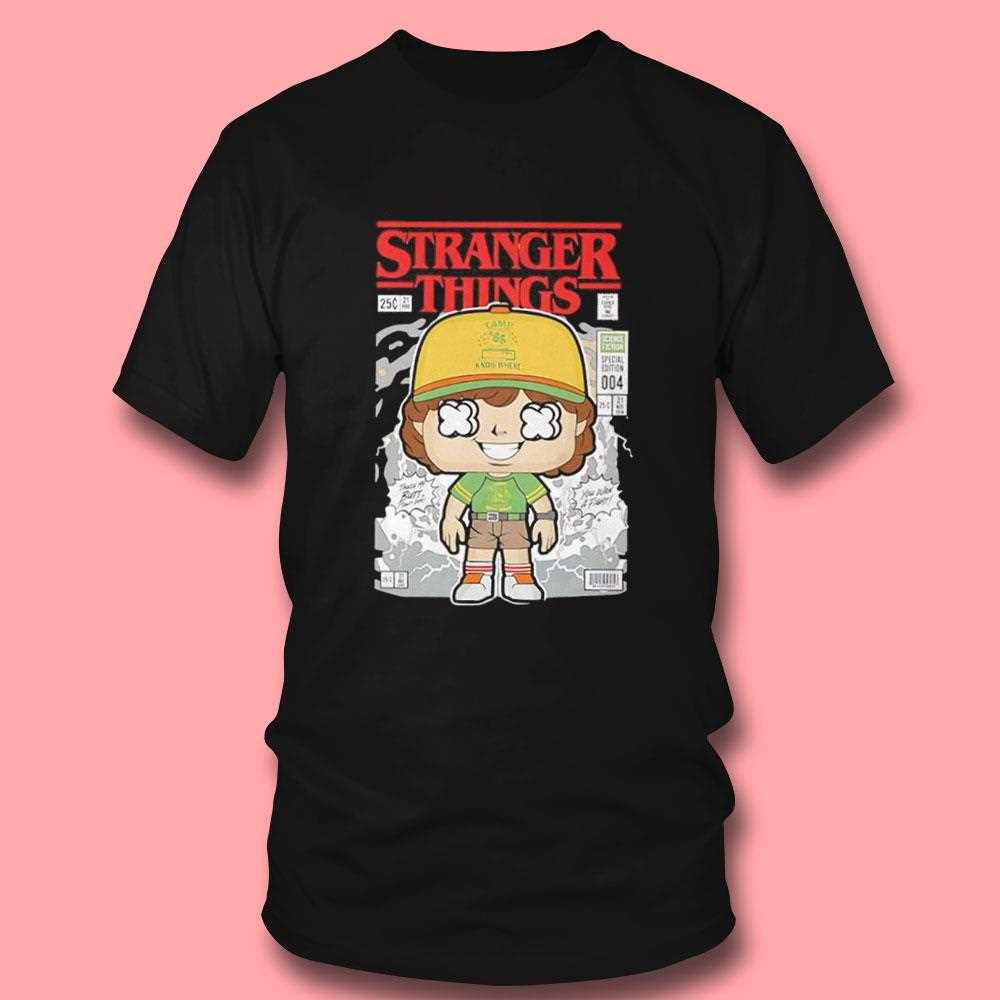 Stranger Things Funko Pop Dustin Henderson Tee Stranger Things Funko Pop Dustin Henderson Tee