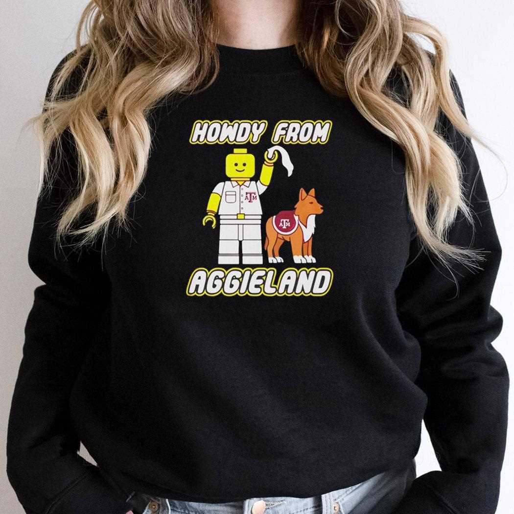 Texas A&m Aggies Howdy From Aggieland Tee Texas A&m Aggies Howdy From Aggieland Tee