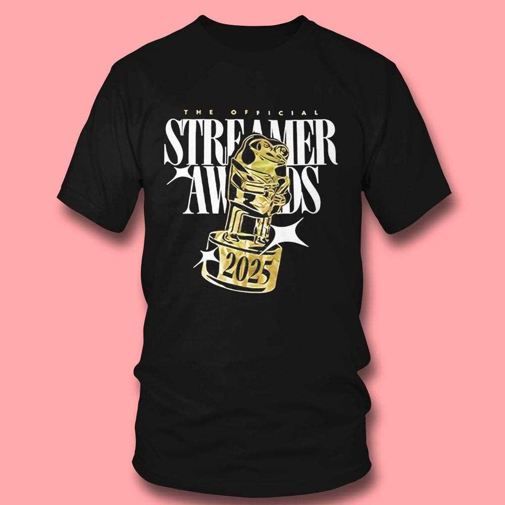 The Official Streamer Awards 2025 Tee The Official Streamer Awards 2025 Tee