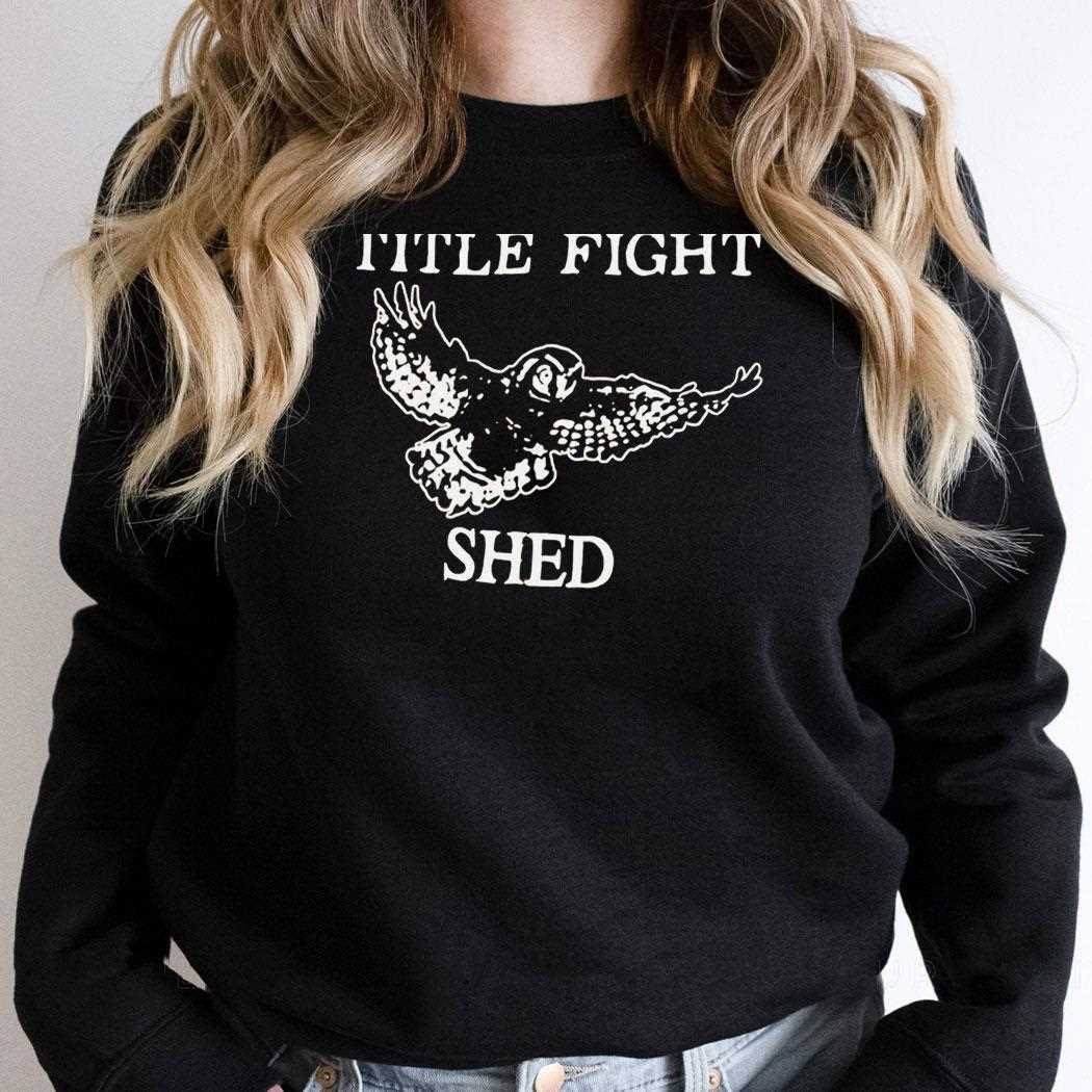 Top Title Fight Shed Tee Top Title Fight Shed Tee