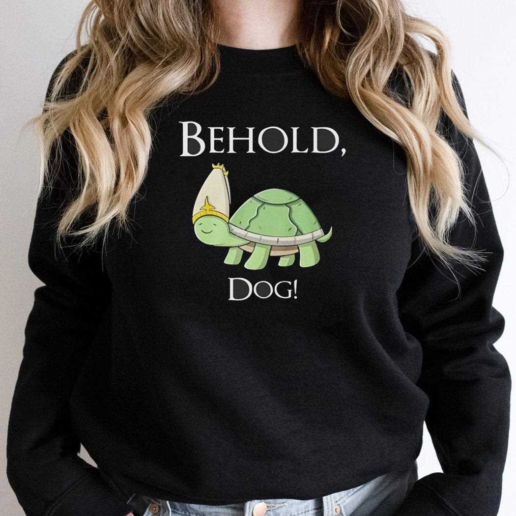 Turtle Behold Dog Tee Turtle Behold Dog Tee