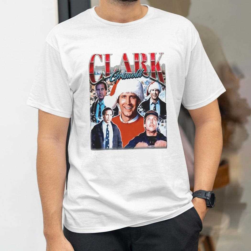 Clark Griswold Graphic Christmas Shirt Clark Griswold Graphic Christmas Shirt