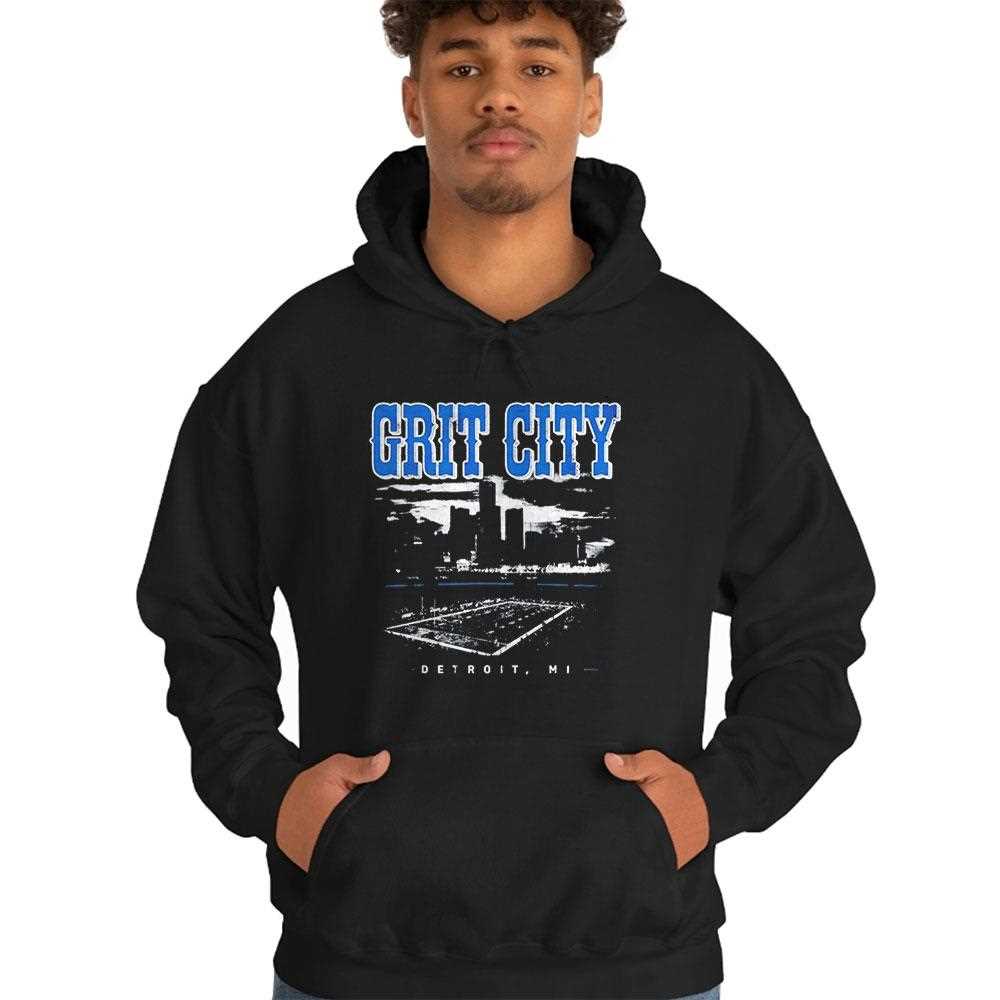 Grit City Detroit Lions Mi Tee Grit City Detroit Lions Mi Tee