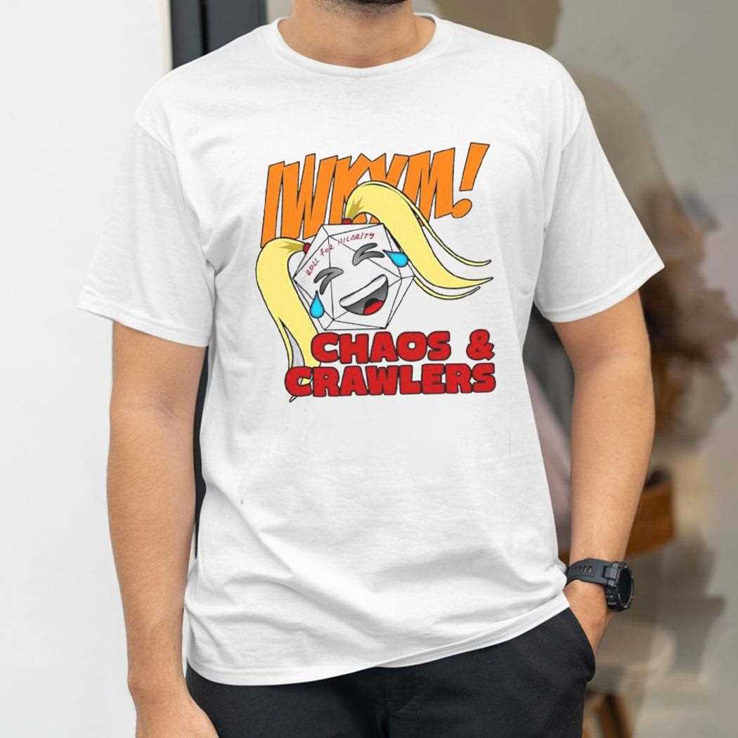 Iwkym Chaos And Crawlers Art Tee Iwkym Chaos And Crawlers Art Tee
