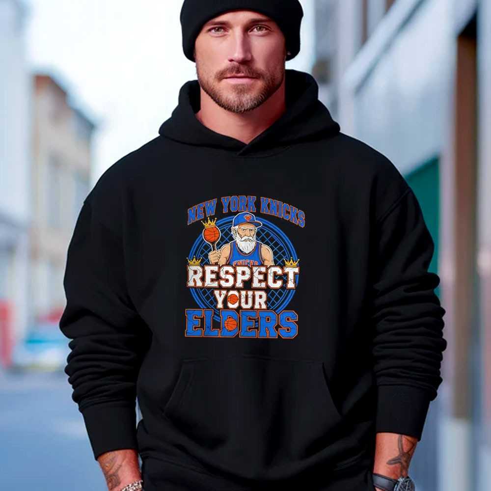 New York Knicks Respect Your Elders Tee New York Knicks Respect Your Elders Tee