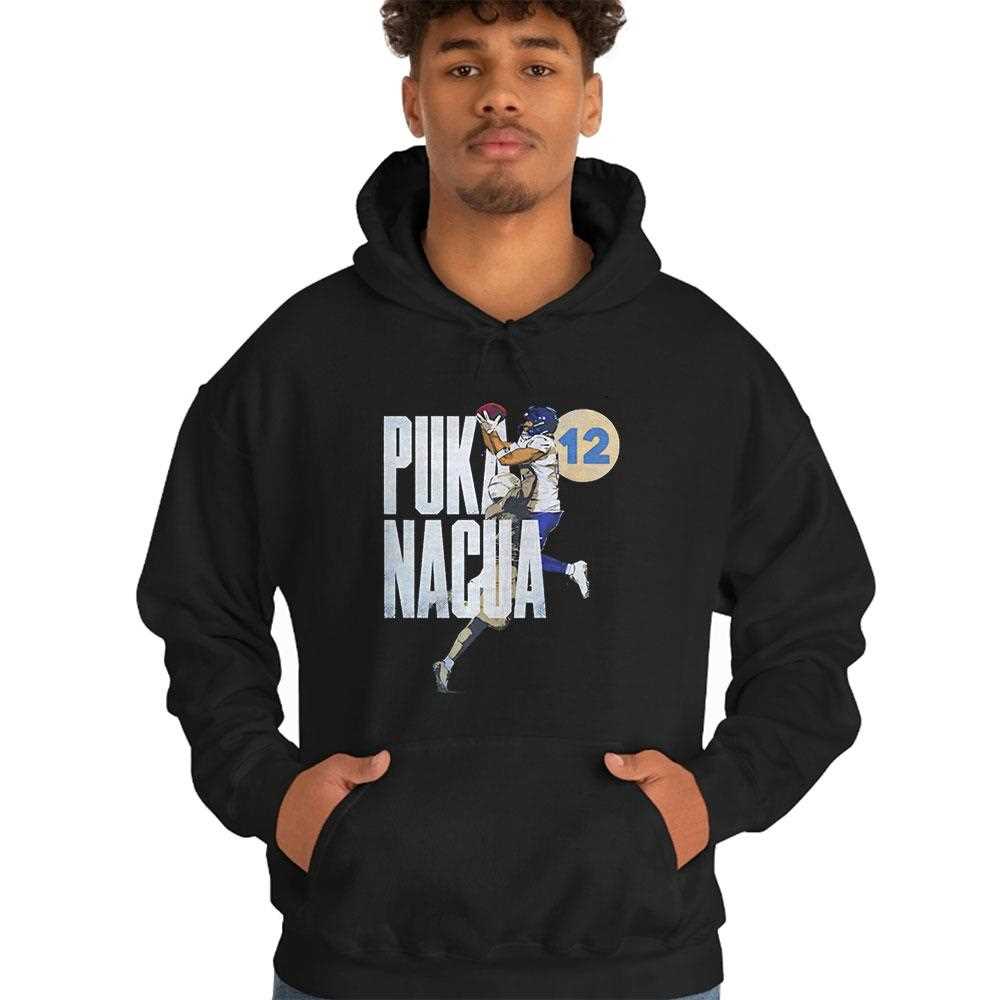 Puka Nacua Los Angeles Rams Graphic Tee Puka Nacua Los Angeles Rams Graphic Tee