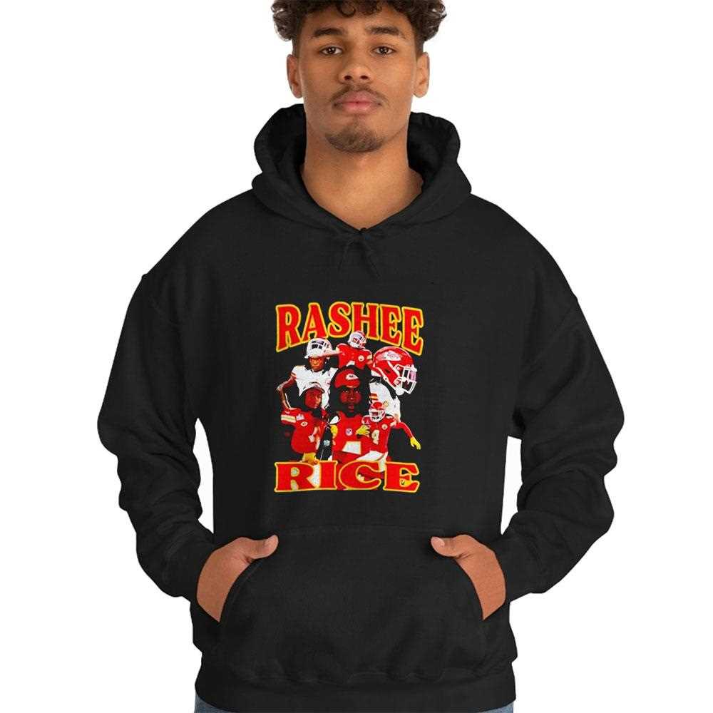 Rashee Rice Kansas City Chiefs Graphic Tee Rashee Rice Kansas City Chiefs Graphic Tee