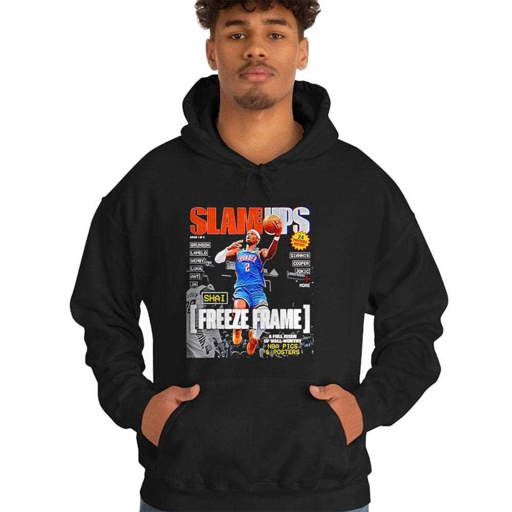 Slam Ups Shai Gilgeous Alexander Freeze Frame A Full Issue Of Wall Worthy Tee Slam Ups Shai Gilgeous Alexander Freeze Frame A Full Issue Of Wall Worthy Tee