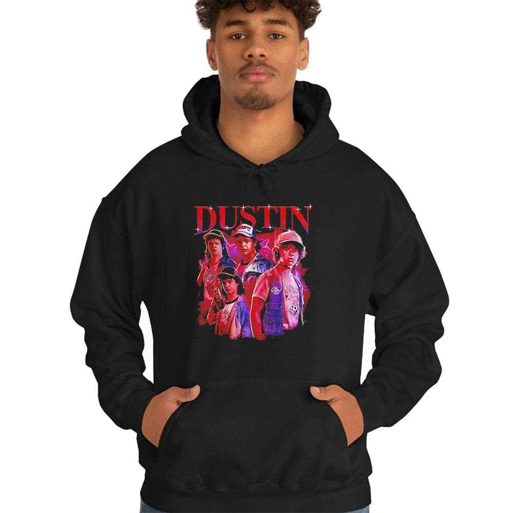 Stranger Things 5 Dustin Henderson Tee Stranger Things 5 Dustin Henderson Tee