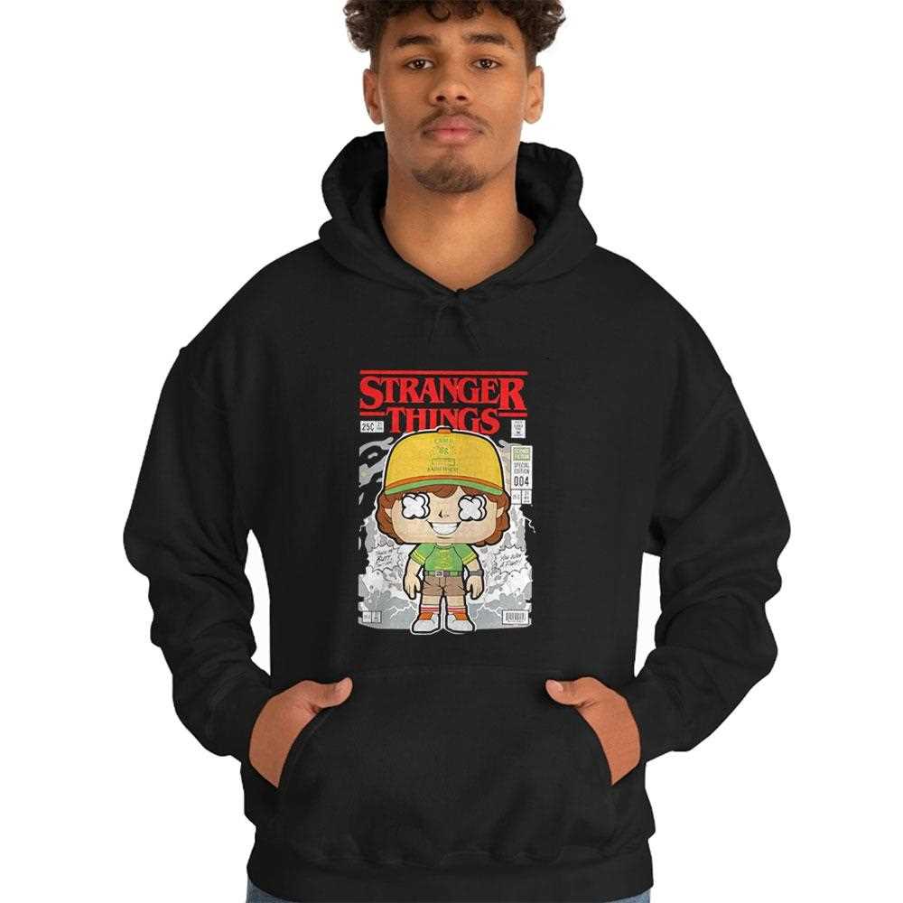 Stranger Things Funko Pop Dustin Henderson Tee Stranger Things Funko Pop Dustin Henderson Tee