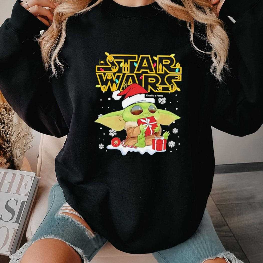 Baby Yoda Starwars Christmas Shirt Baby Yoda Starwars Christmas Shirt
