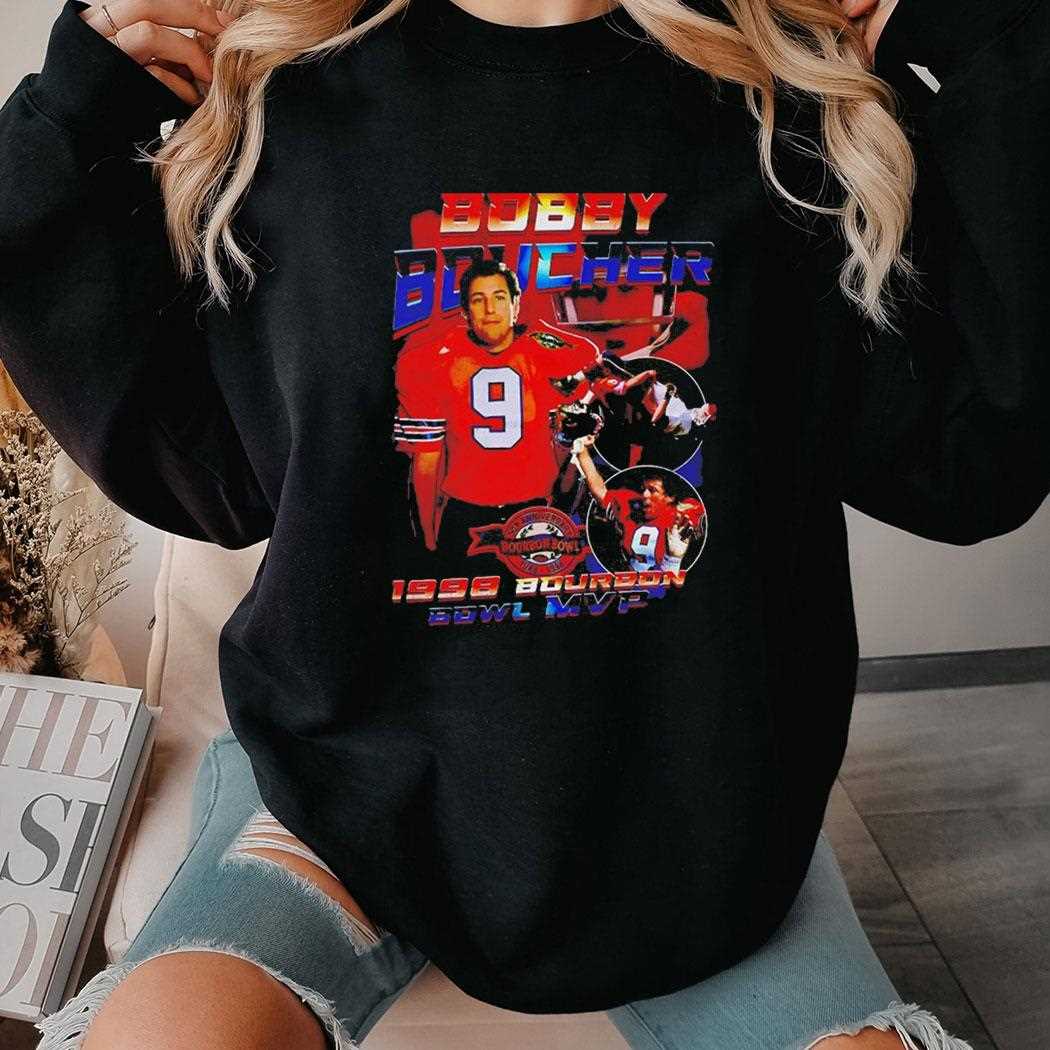 Bobby Boucher 1998 Bourbon Bowl Mvp Vintage Tee Bobby Boucher 1998 Bourbon Bowl Mvp Vintage Tee