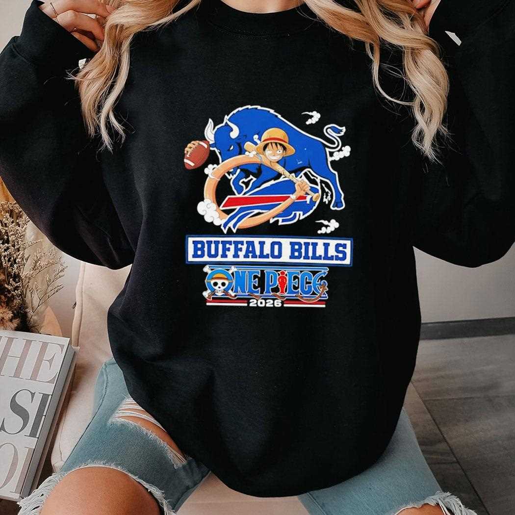Buffalo Bills One Piece 2026 Luffy Tee Buffalo Bills One Piece 2026 Luffy Tee