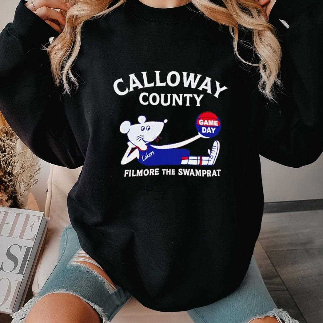 Calloway County Basketball Game Day Filmore The Swamprat Tee Calloway County Basketball Game Day Filmore The Swamprat Tee