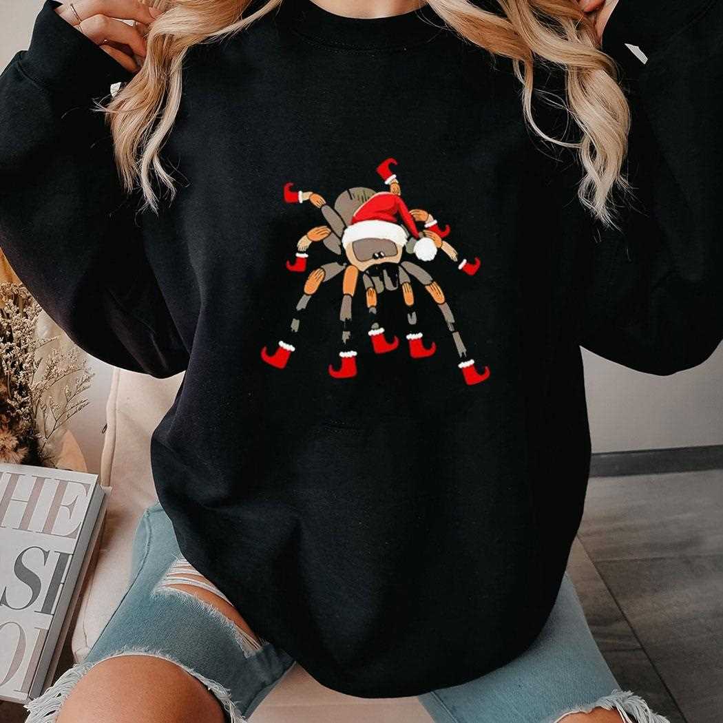Christmas Tarantula Spider Tee Christmas Tarantula Spider Tee
