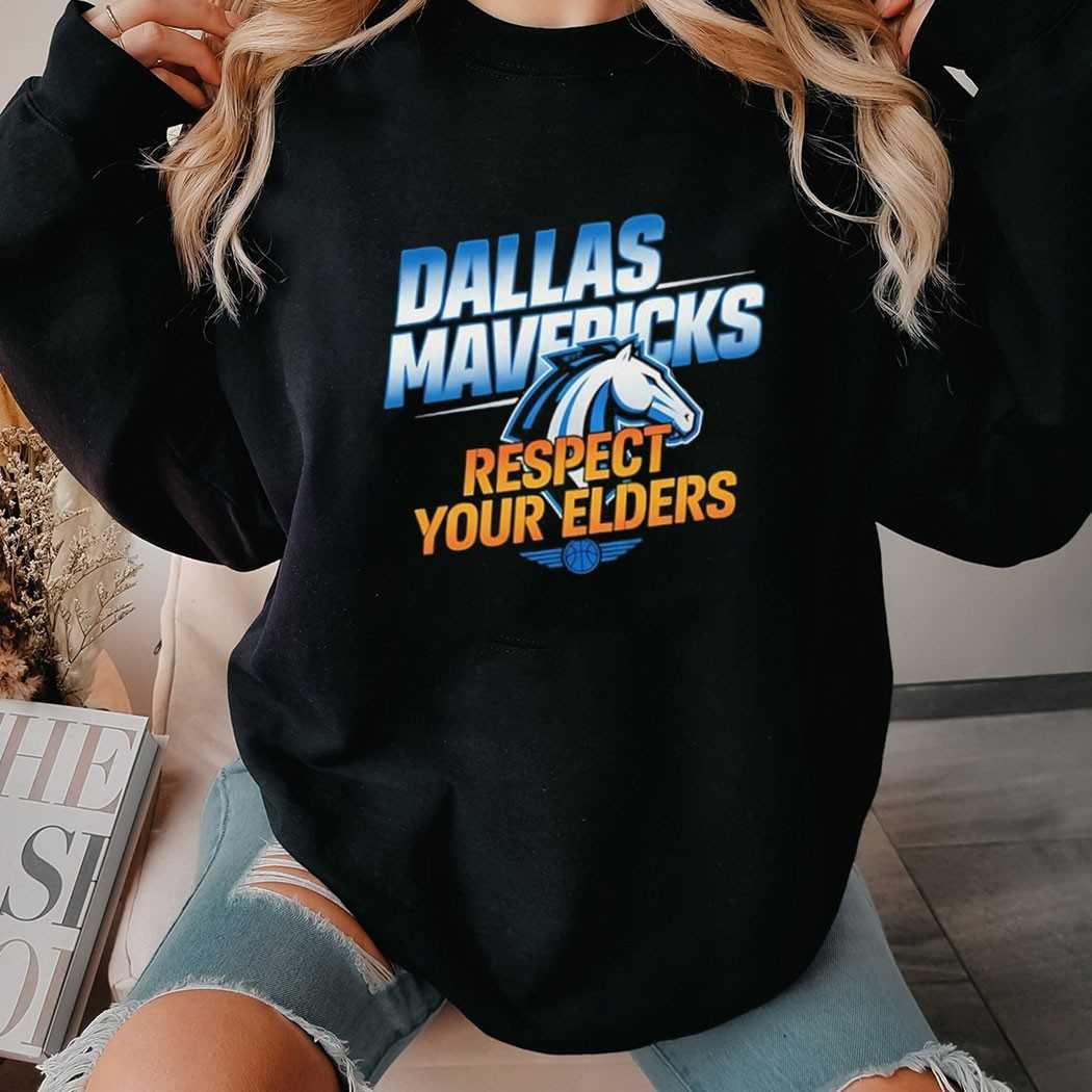 Dallas Mavericks Respect Your Elders Tee Dallas Mavericks Respect Your Elders Tee