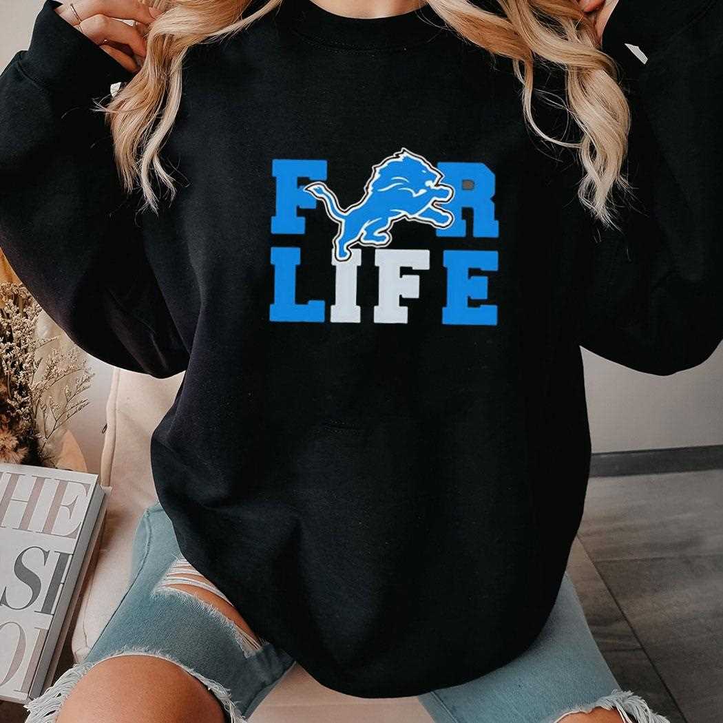 Detroit Lions For Life Tee Detroit Lions For Life Tee