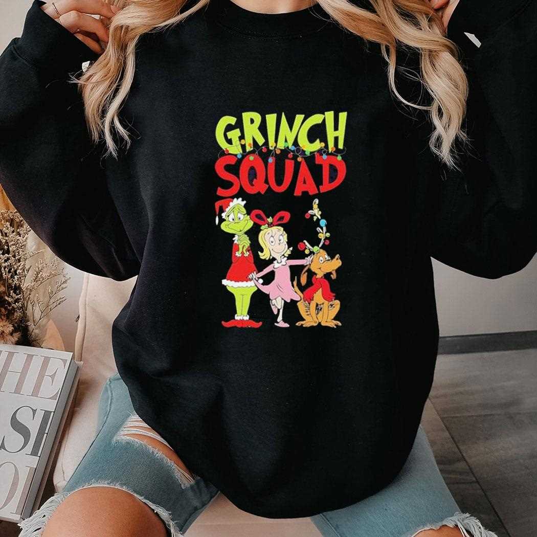 Grinch Squad Shirt Retro Christmas Tee Grinch Squad Shirt Retro Christmas Tee