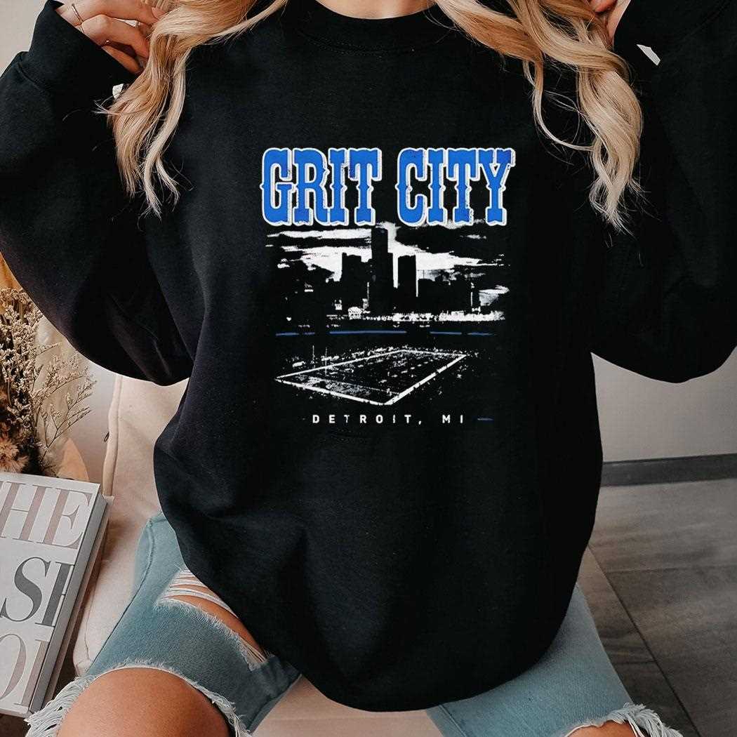 Grit City Detroit Lions Mi Tee Grit City Detroit Lions Mi Tee