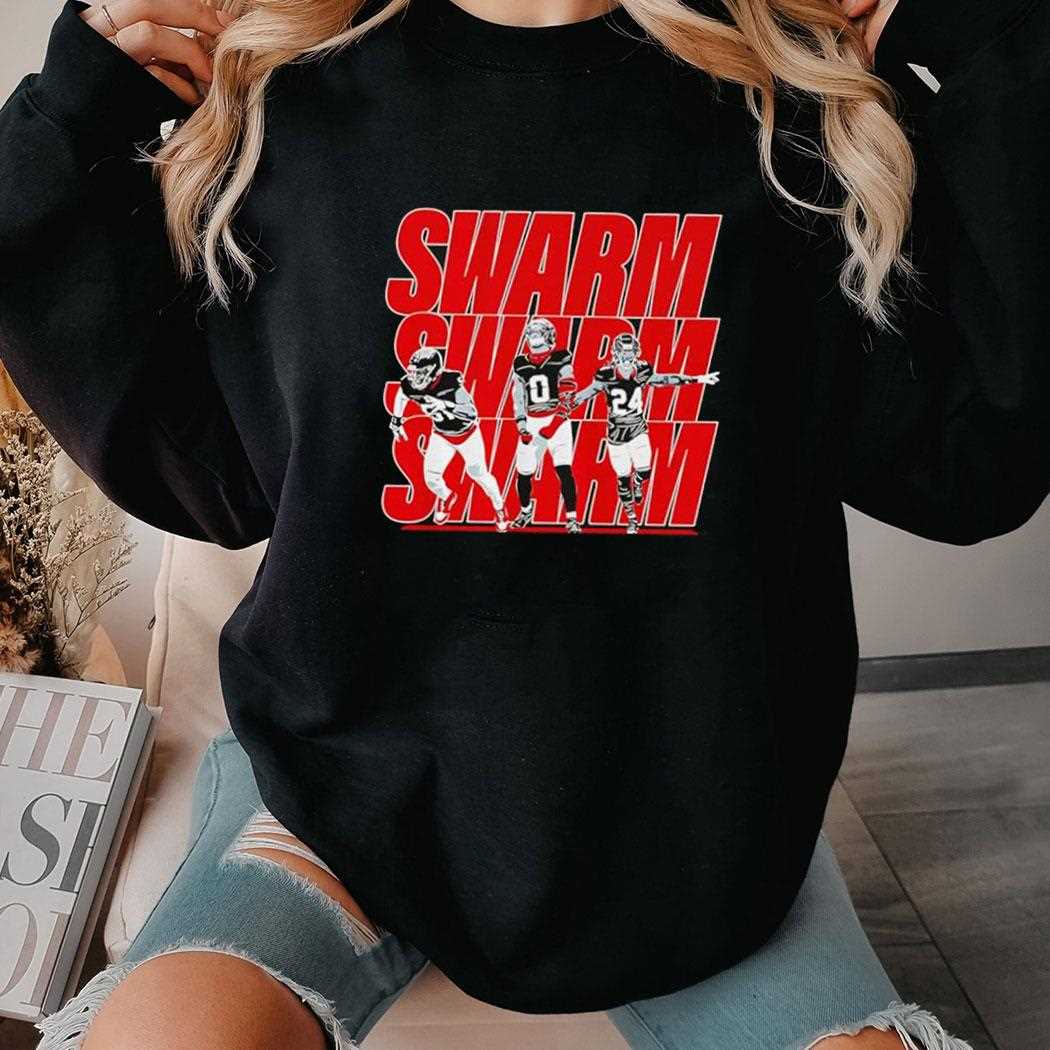 Houston Texans Will Anderson Jr Azeez Al-shaair And Derek Stingley Jr Swarm Shirt Houston Texans Will Anderson Jr Azeez Al-shaair And Derek Stingley Jr Swarm Shirt